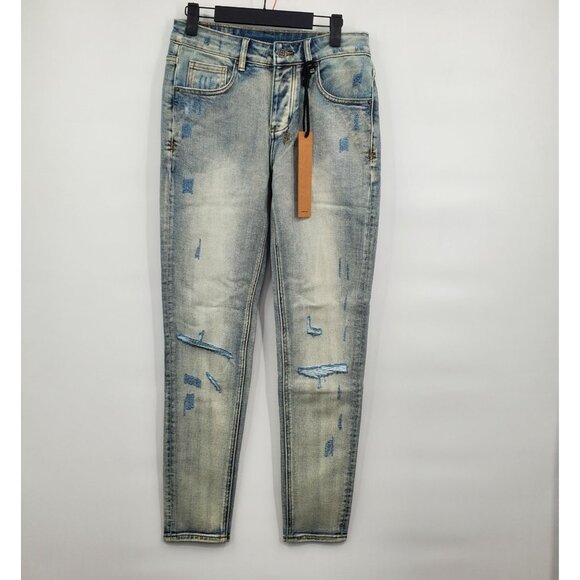 Ksubi Distressed Van Winkle Hunter Jeans Men Size 29 NWT Denim Pants Skinny Fit - Picture 1 of 13